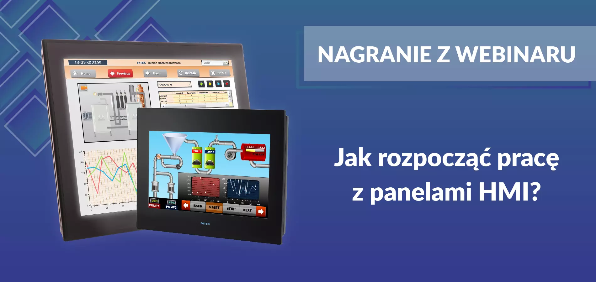 Jak rozpocząć pracę z panelami HMI?
