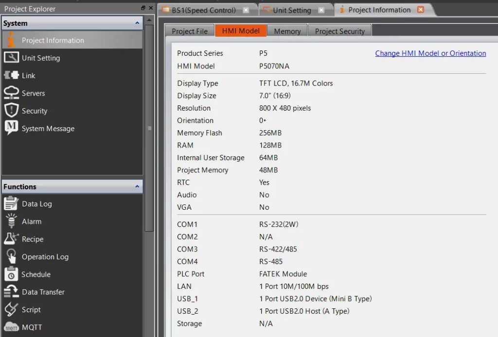 programowanie paneli HMI