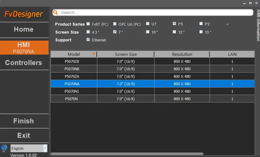 programowanie paneli HMI