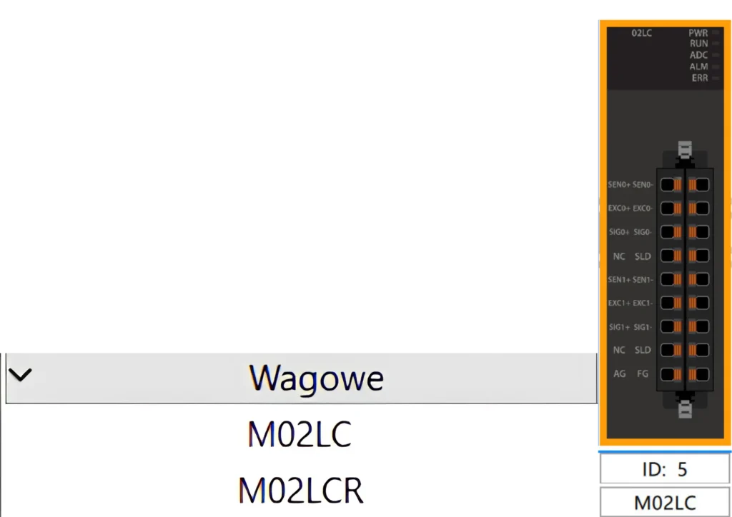 Moduły wagowe - Moduł M02LC