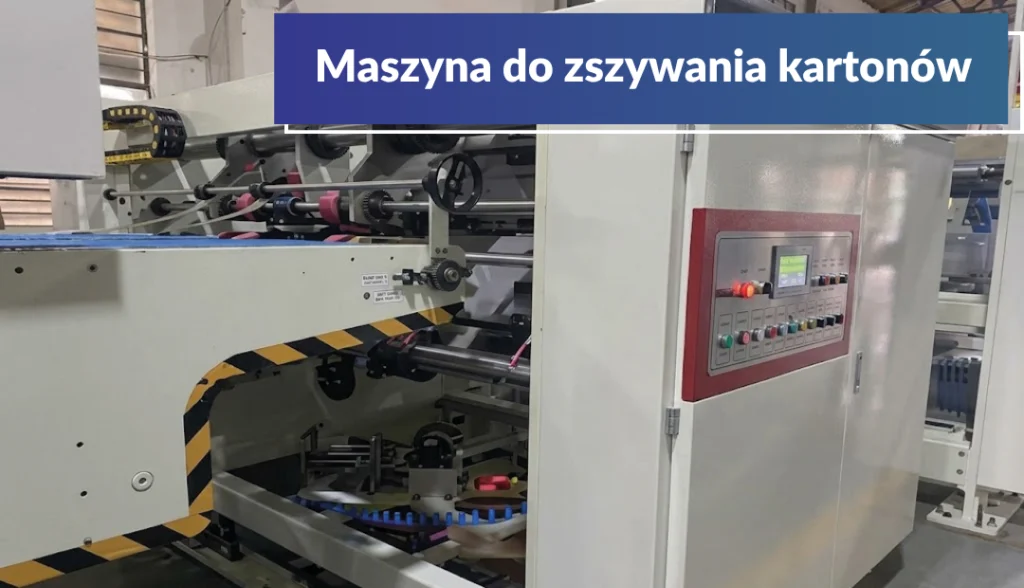 maszyna do zszywania kartonów