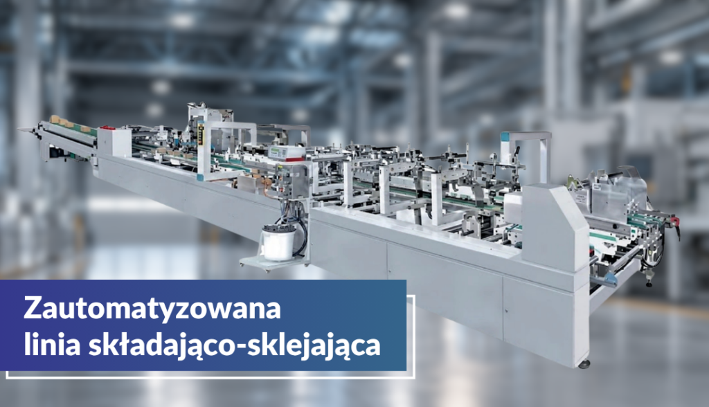 Zautomatyzowana linia składająco-sklejająca